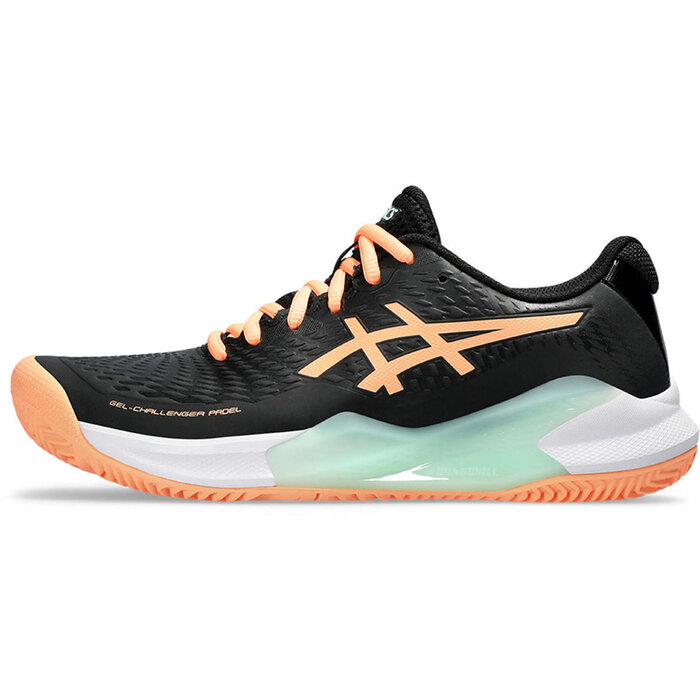 Asics Asics Gel-Challenger 14 Padelschoen Dames  Black/Bright Sunstone