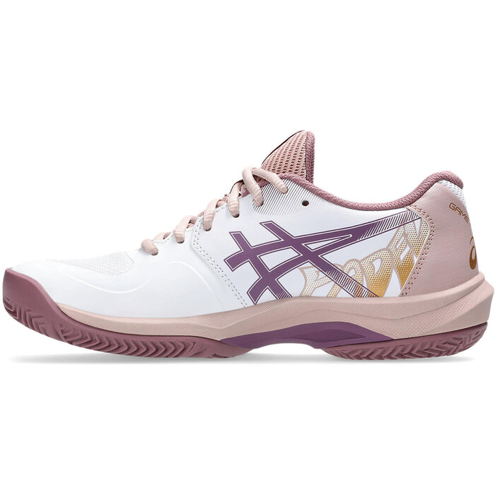 Asics Asics Game FF Padelschoen Dames  White/Purple Oxide