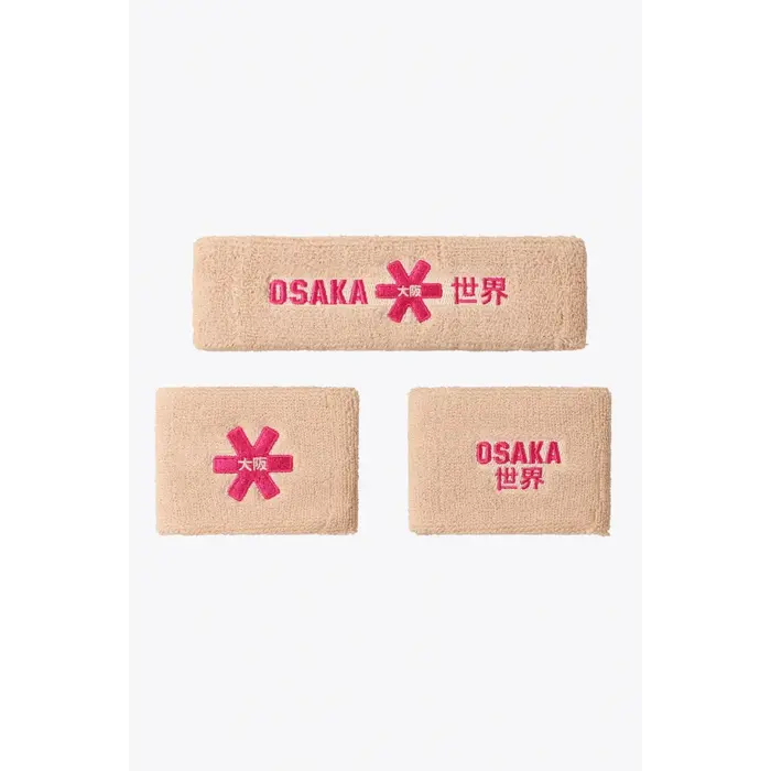 Osaka Osaka Sweatband Set 2.0  Sand