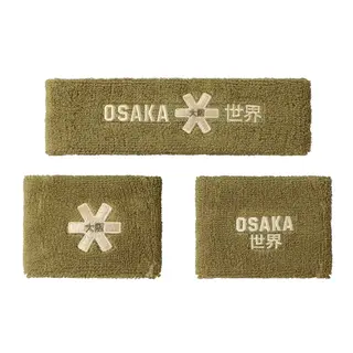 Osaka Osaka sweatband set 2.0 olive