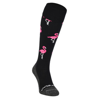 Brabo Brabo Socks Flamingo Zwart Roze