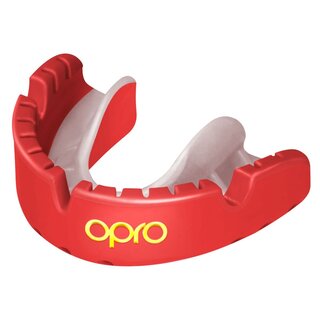 Opro Opro Gold Ultrafit Braces Senior Red