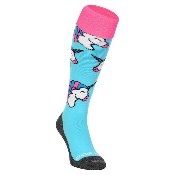 Brabo Brabo Socks Unicorn Lichtblauw
