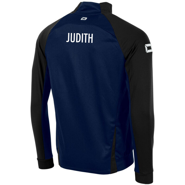 Stanno nno Stadio Full Zip Top Junior Met  Naam