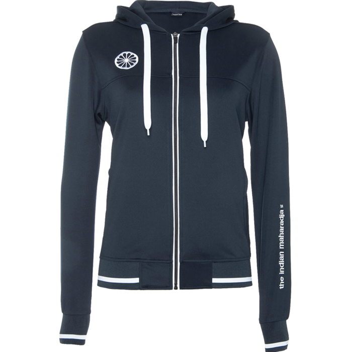 The Indian Maharadja The Indian Maharadja ful zip tech hooded vest dames navy M