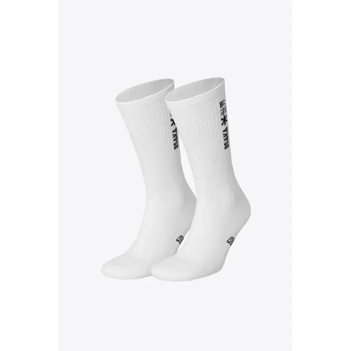 Osaka Osaka Duo Pack Sports Socks White