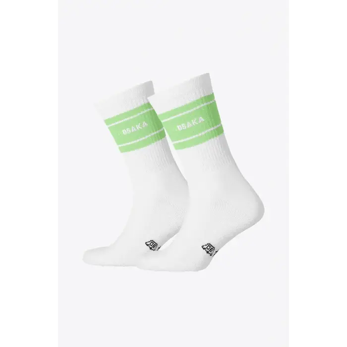 Osaka Osaka Colourway Socks Duo Pack White/Jade