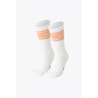 Osaka Osaka Colourway Socks Duo Pack White/Peach