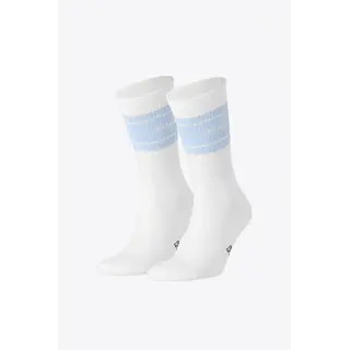 Osaka Osaka Colourway Socks Duo Pack White/Sky Blue