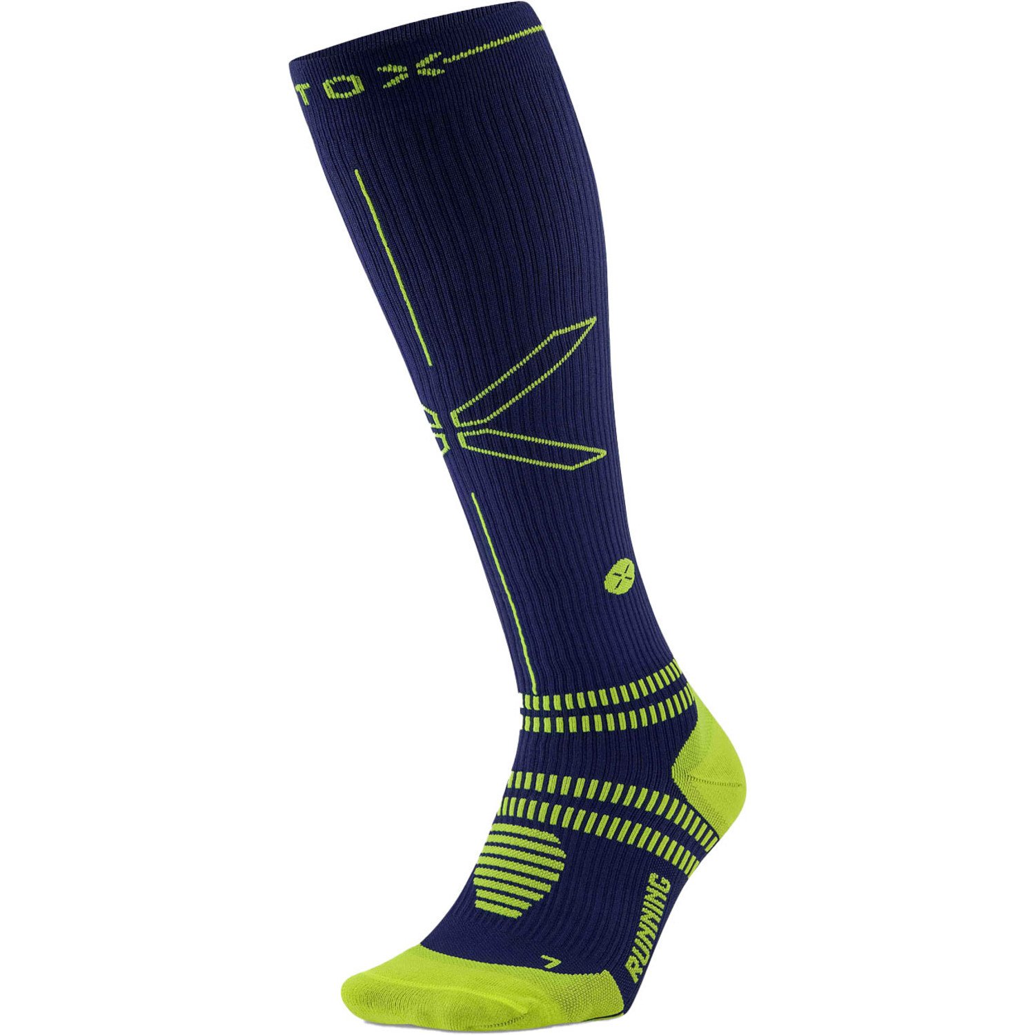 Stox Stox Energy Socks Men Dark Blue/Yellow