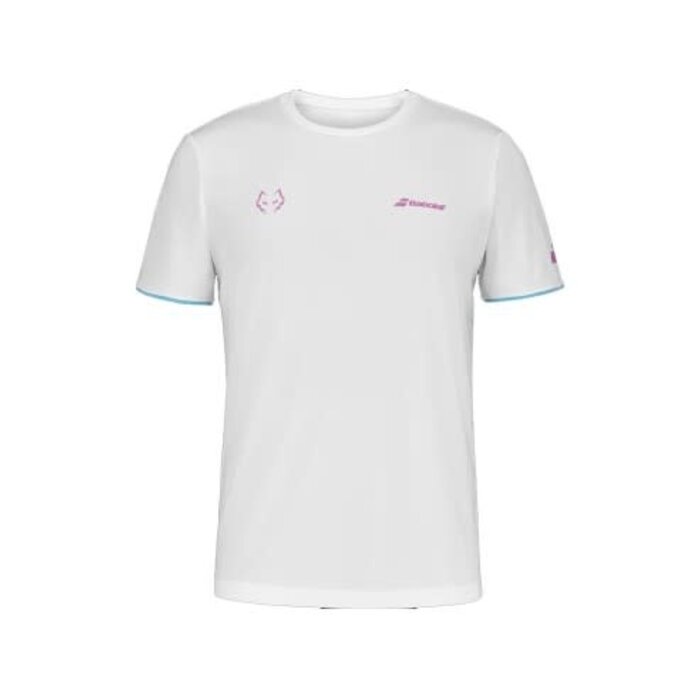 Babolat Babolat crew neck tee lebron white/white