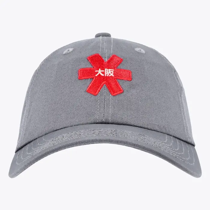 Osaka Osaka Cap Grey Red