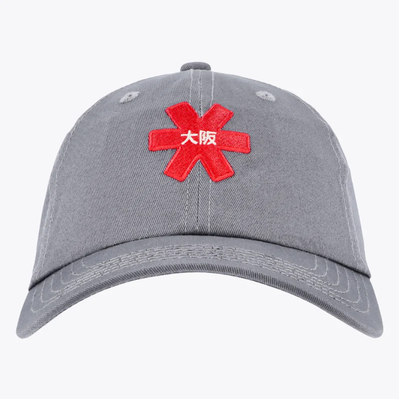 Osaka Osaka Cap Grey Red