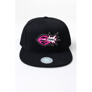 Osaka Osaka Cap Snapback Osaka Lips Black