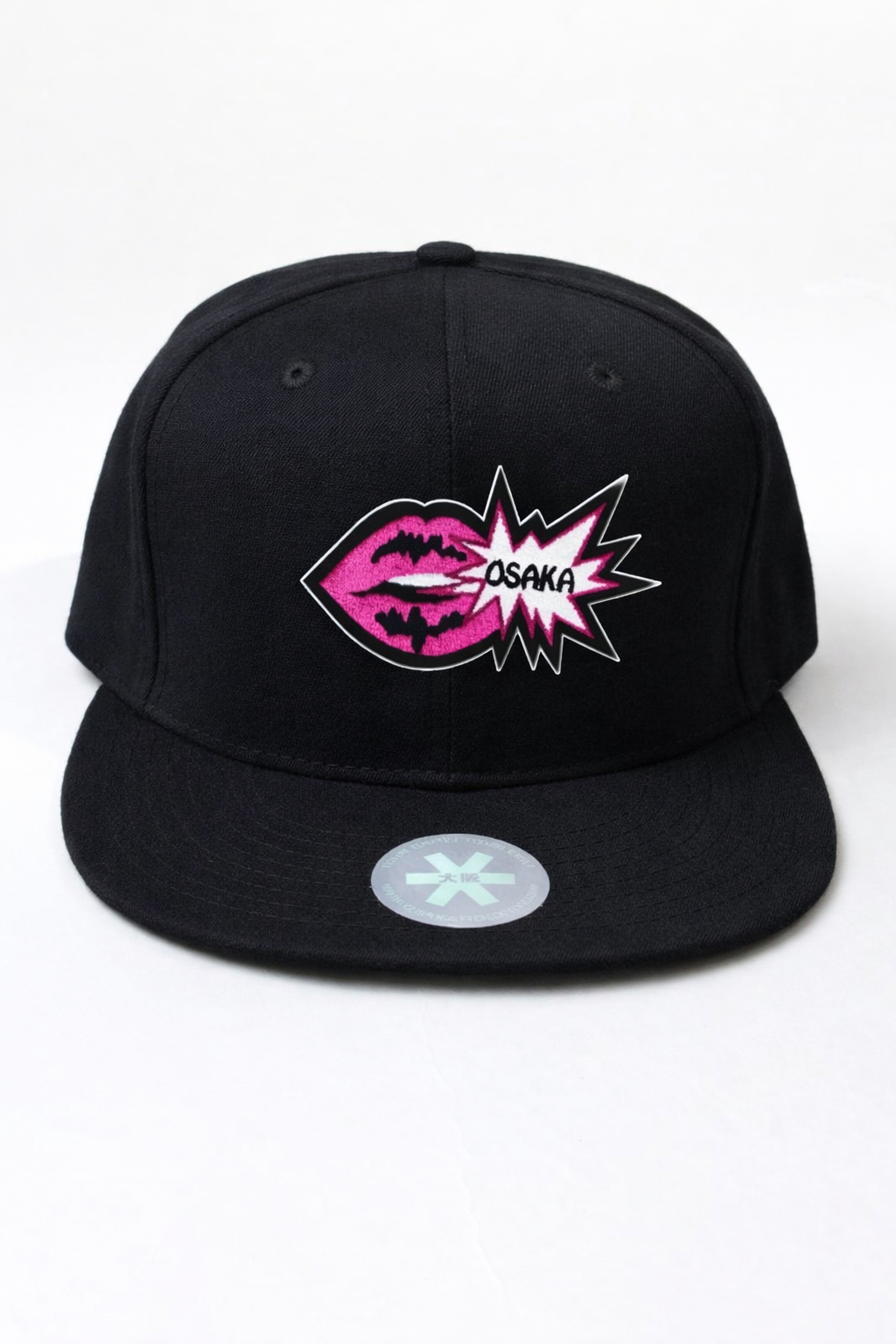 Osaka Osaka Cap Snapback Osaka Lips Black
