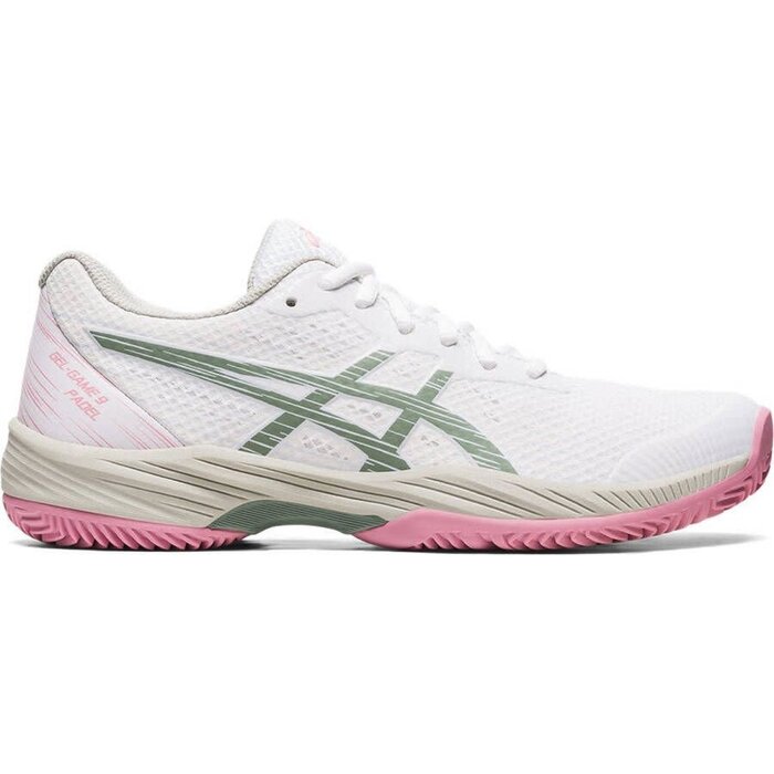 Asics Asics Gel-Game 9 Women White - Slate Grey Padelschoen Maat 41.5