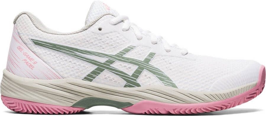 Asics Asics Gel-Game 9 Women White - Slate Grey Padelschoen Maat 41.5