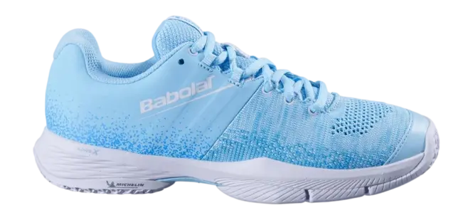 Babolat Babolat Padel Schoenen Sensa Women Sky Blue/Tigerlily