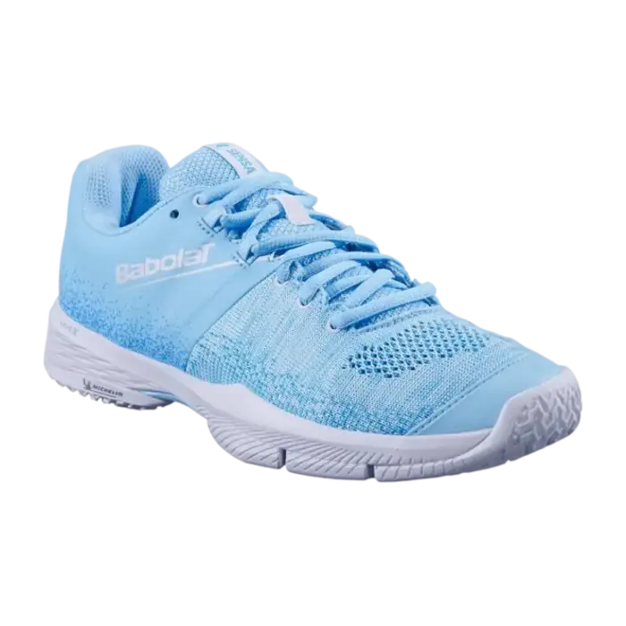 Babolat Babolat Padel Schoenen Sensa Women Sky Blue/Tigerlily