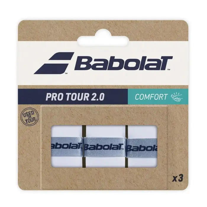Babolat Babolat Pro Tour 2.0 X3 Wit Padel Overgrip