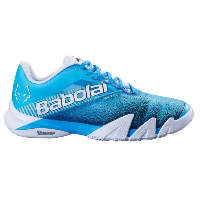 Babolat Babolat Movea 2 Padelschoen Heren Wit - Blauw
