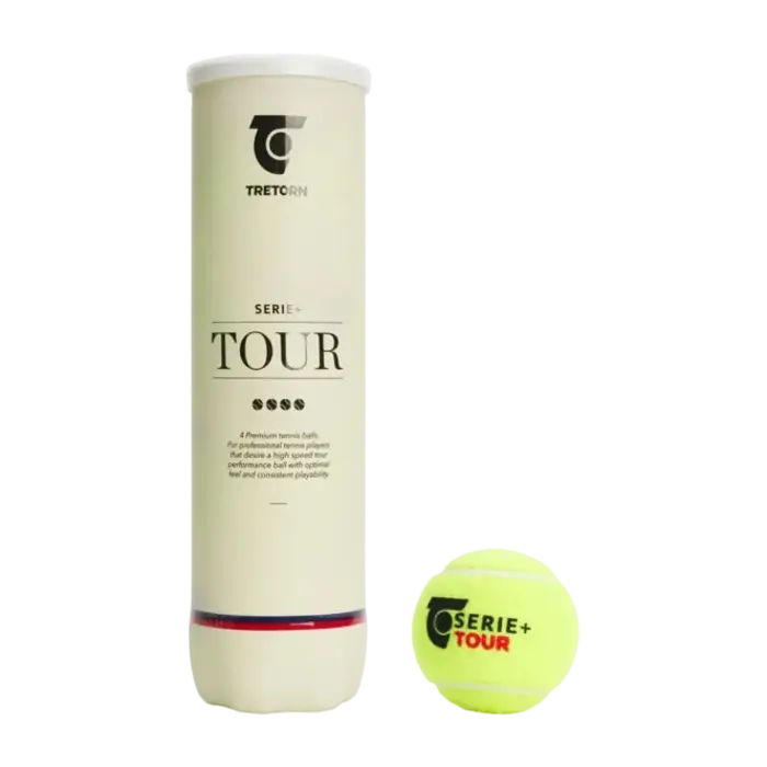Tretorn Tretorn Serie + Tour Tennis Bal 4 Pack