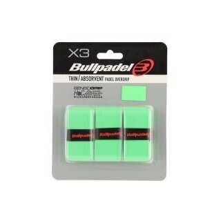Bullpadel Bullpadel Thin/Absorbent Overgrip Groen