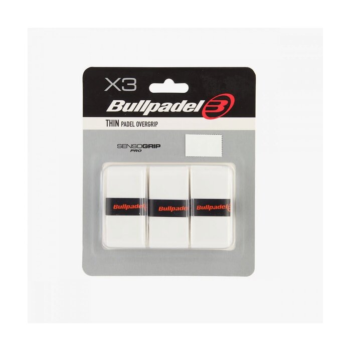 Bullpadel Bullpadel Thin Padel Overgrip Wit