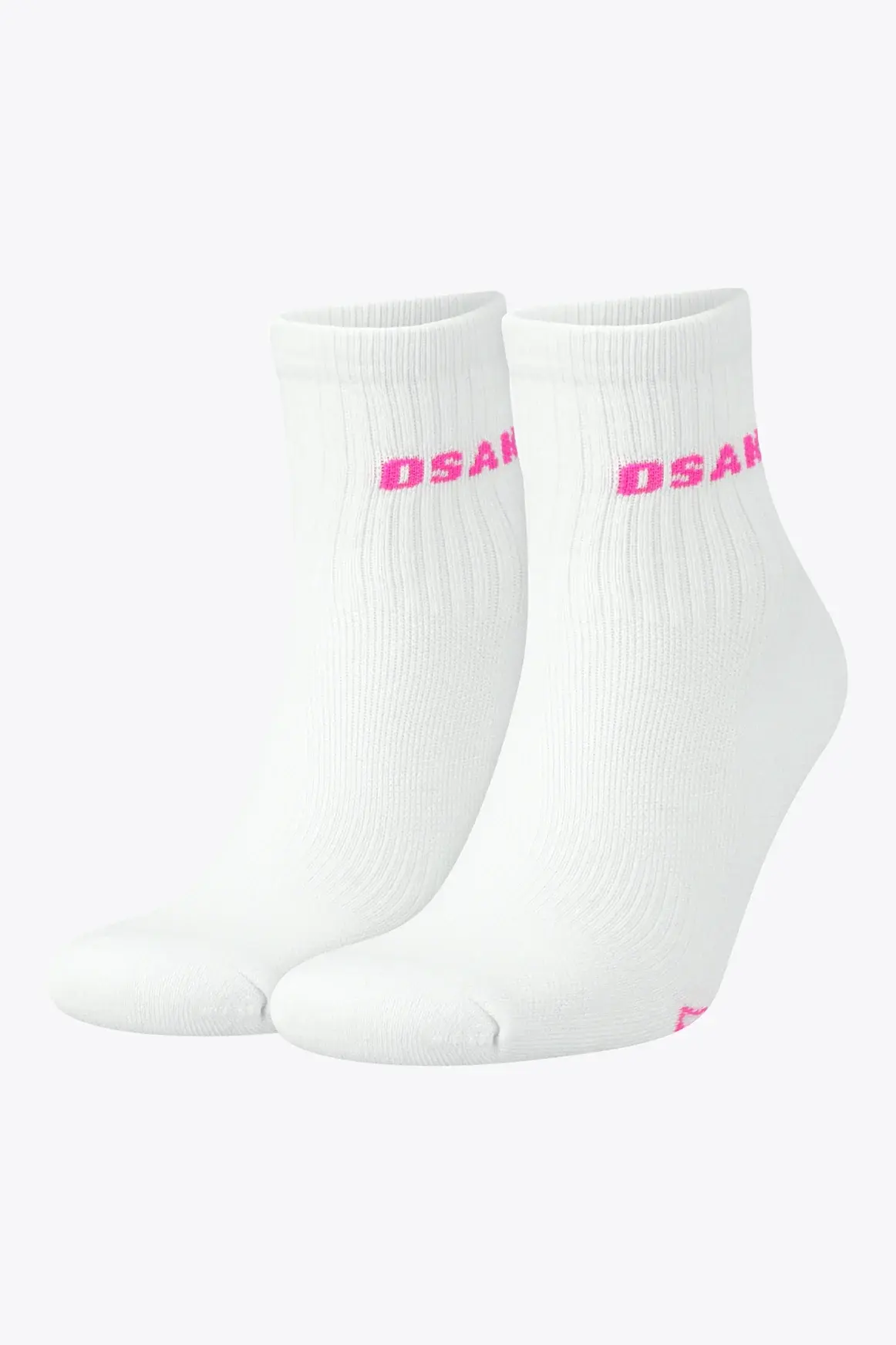 Osaka Osaka Duo Pack Sport Socks Short White Pink