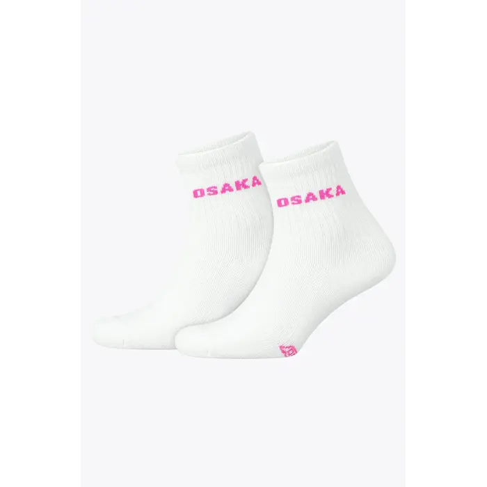 Osaka Osaka Duo Pack Sport Socks Short White Pink
