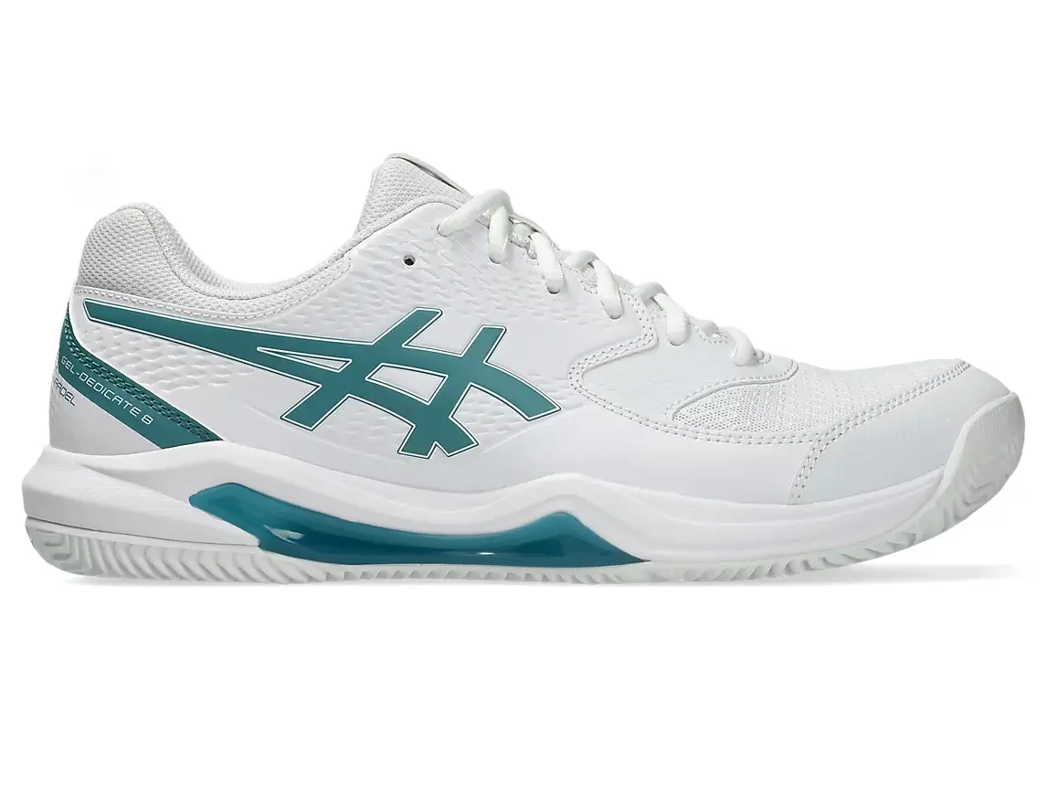 Asics Asics Gel-Dedicate 8 Padel Men White/Misty Pine