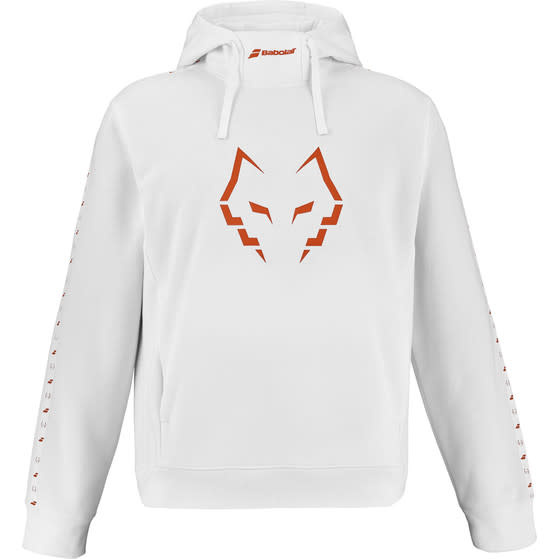 Babolat Babolat Hood Sweat Juan Lebron White/White