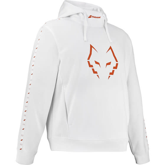 Babolat Babolat Hood Sweat Juan Lebron White/White