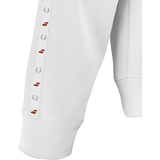 Babolat Babolat Hood Sweat Juan Lebron White/White