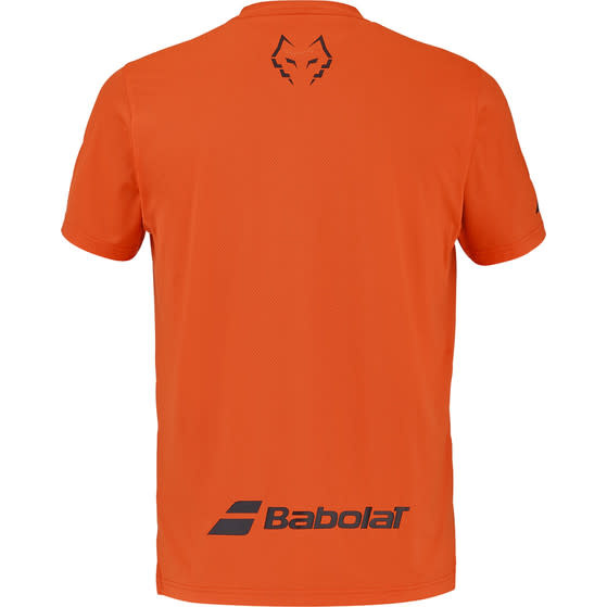 Babolat Babolat Crew Neck Tee Juan Lebron Red/Orange