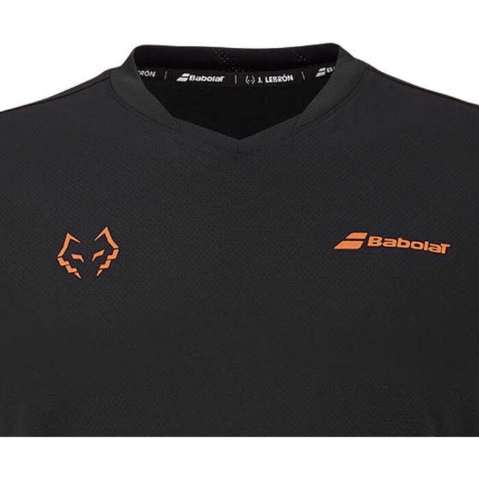 Babolat Babolat Crew Neck Tee Juan Lebron Black/Black