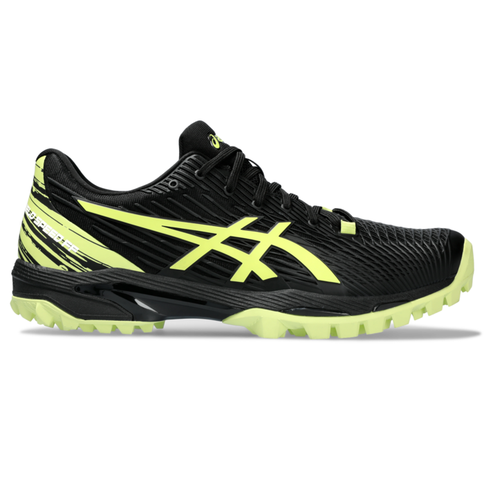 Asics Asics Field Speed FF  Men Black - Glow Yellow Hockeyschoen