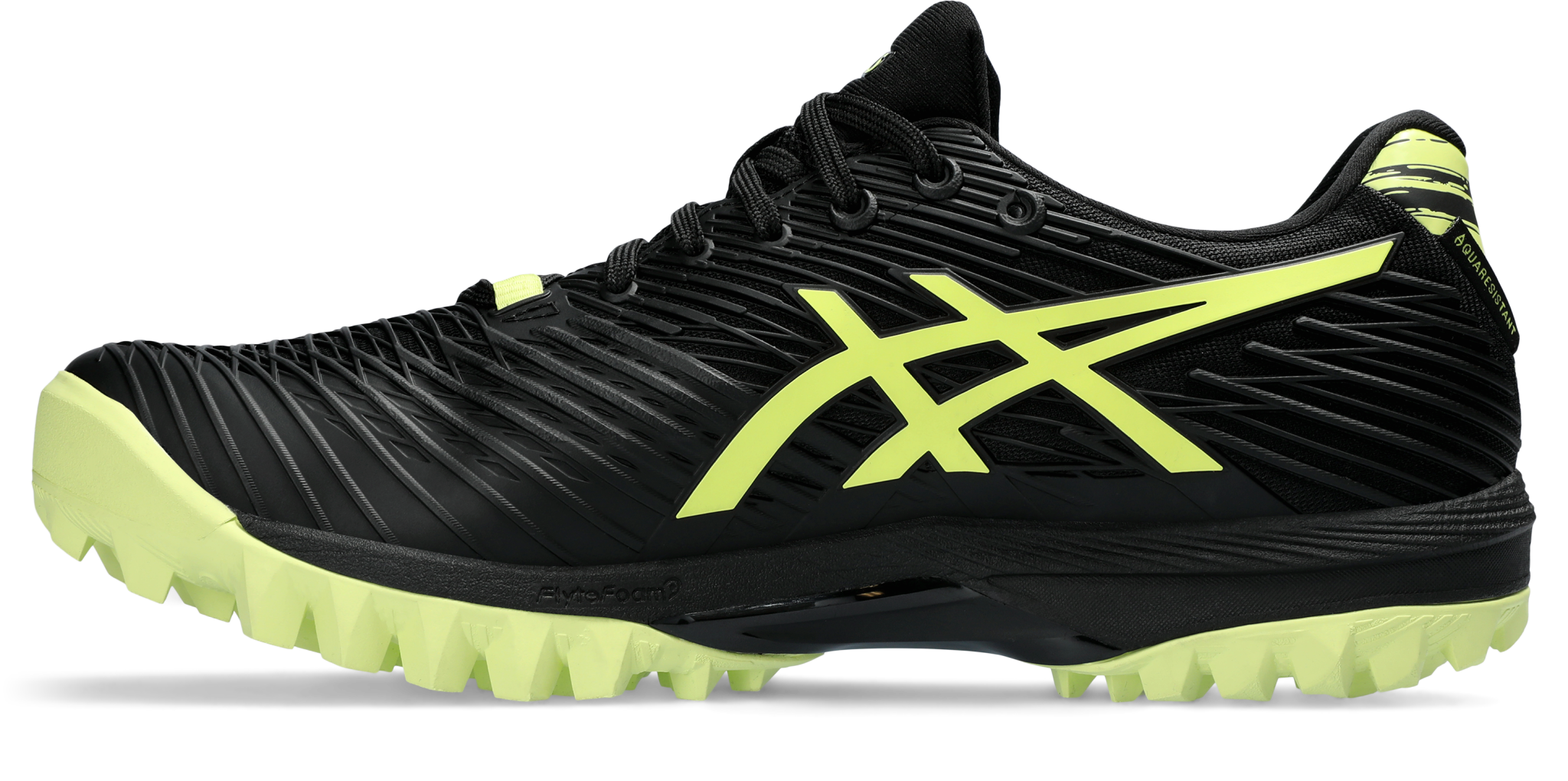 Asics Asics Field Speed FF  Men Black - Glow Yellow Hockeyschoen