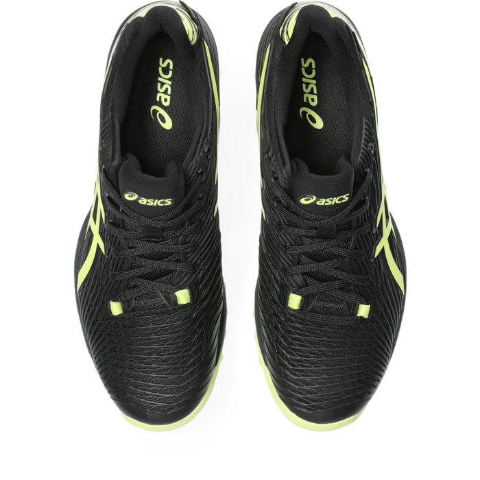 Asics Asics Field Speed FF  Men Black - Glow Yellow Hockeyschoen