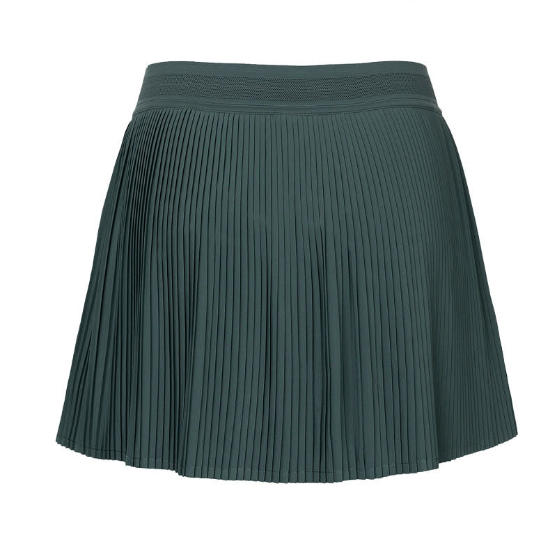 The Indian Maharadja The Indian Maharadja Women Fine Pleated Skirt Hunter Green