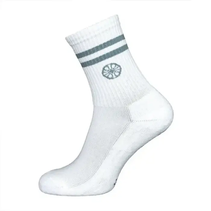 The Indian Maharadja The Indian Maharadja Striped Crew Sock Misty Grey