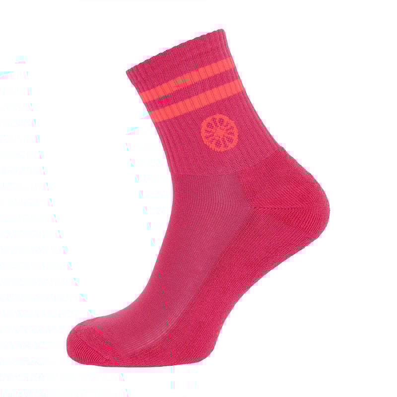 The Indian Maharadja The Indian Maharadja Striped Short Sock Belly Rose