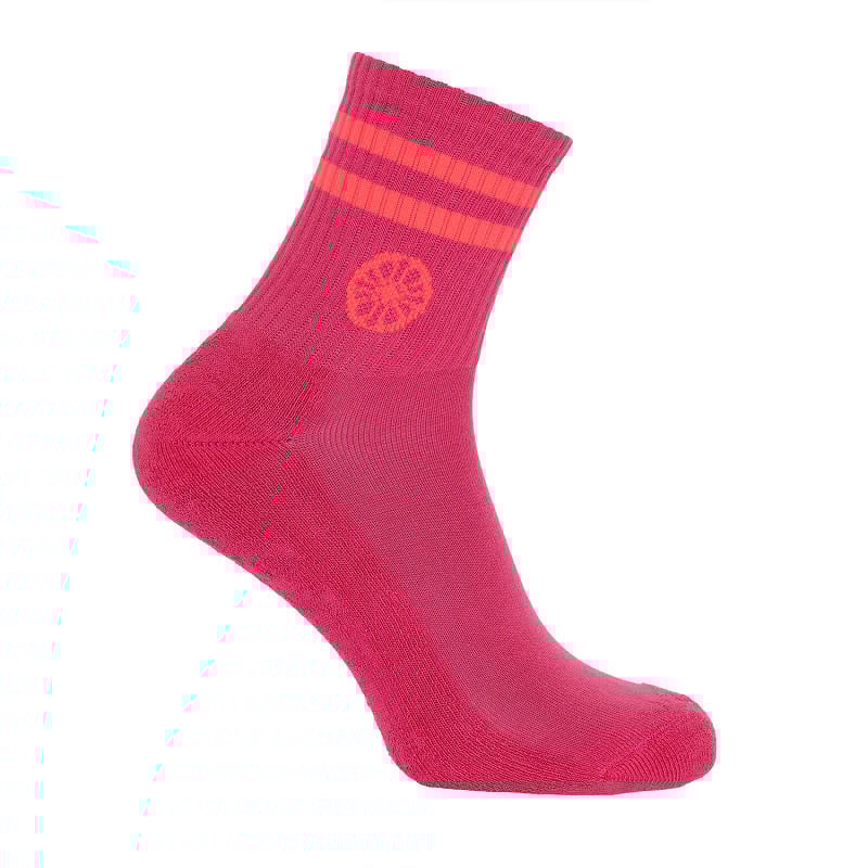 The Indian Maharadja The Indian Maharadja Striped Short Sock Belly Rose