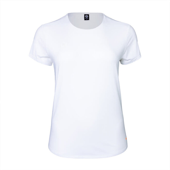 The Indian Maharadja The Indian Maharadja Women Breeze Round Neck Tee White
