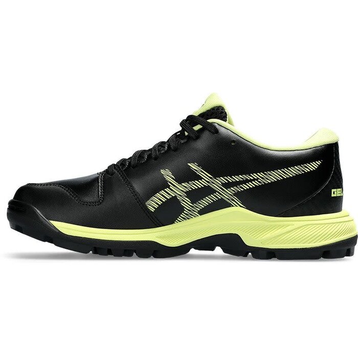Asics Asics Gel-Peake 2 Black - Glow Yellow Junior Hockeyschoen