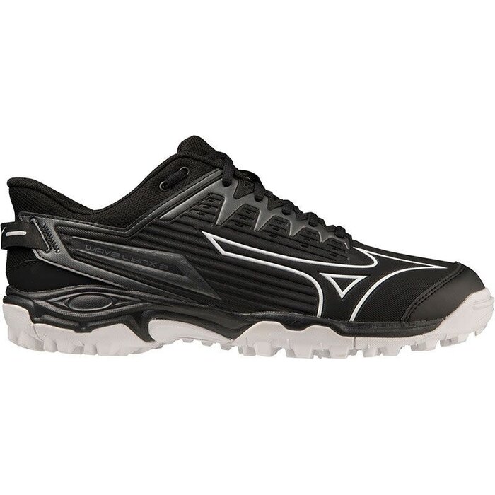 Mizuno Mizuno Wave Lynx 2 Black - White  Hockeyschoen 40.5