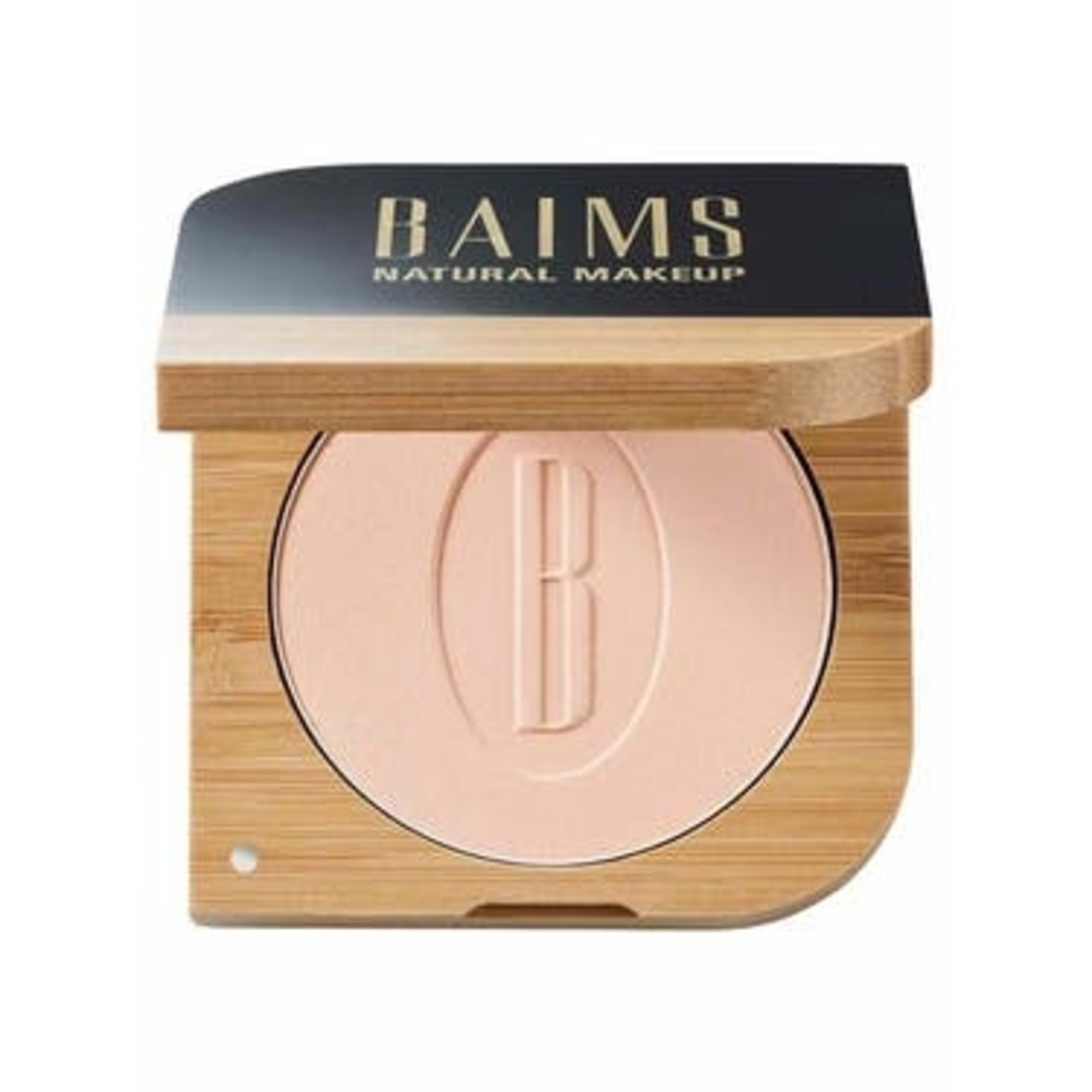 Baims Natural make-up Mineraal poeder, geschikt voor alle huidtypes bamboe verpakking