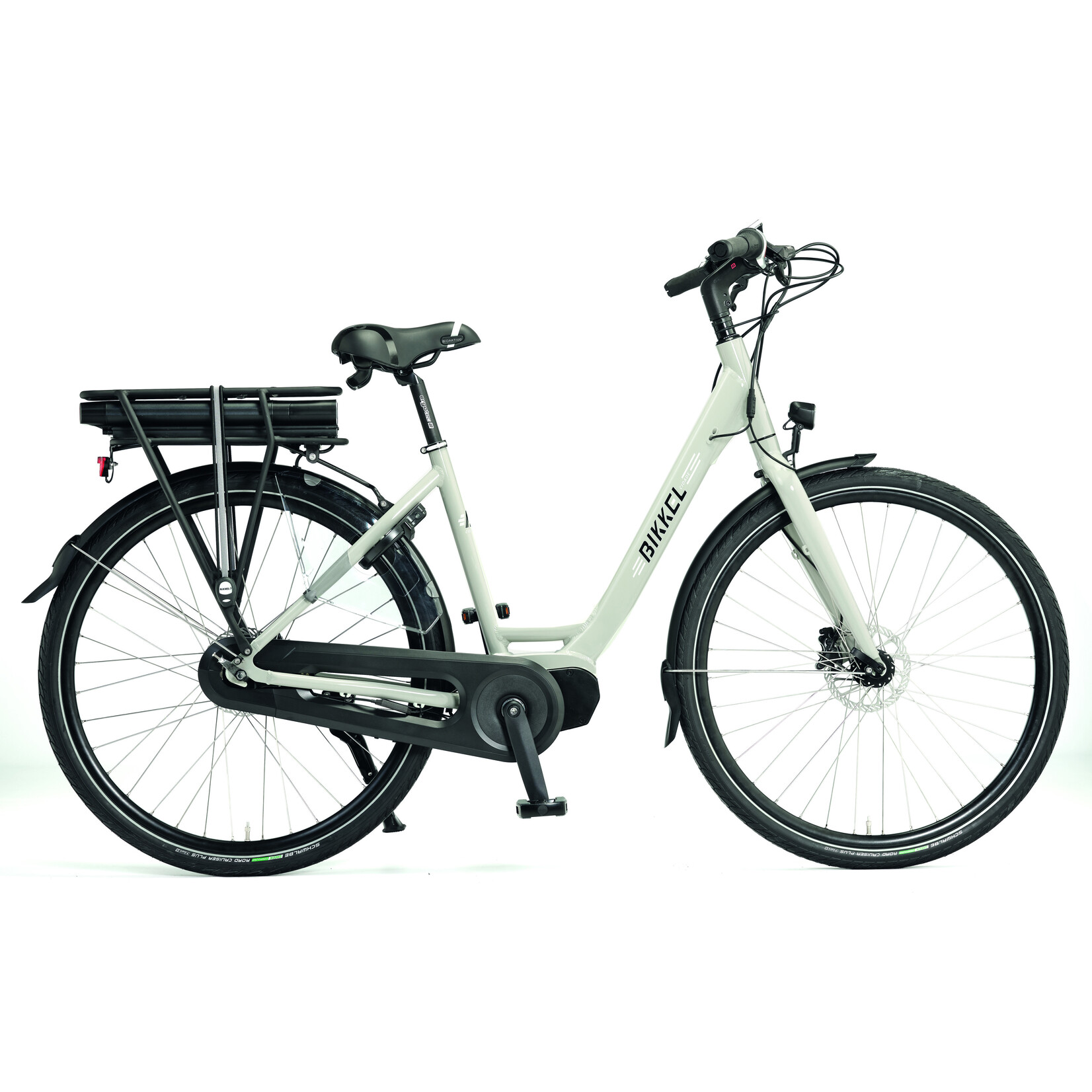 Bikkel Bikkel Cidade Disk 468 Wh E-bike met een jonge, moderne uitstraling met middenmotor!