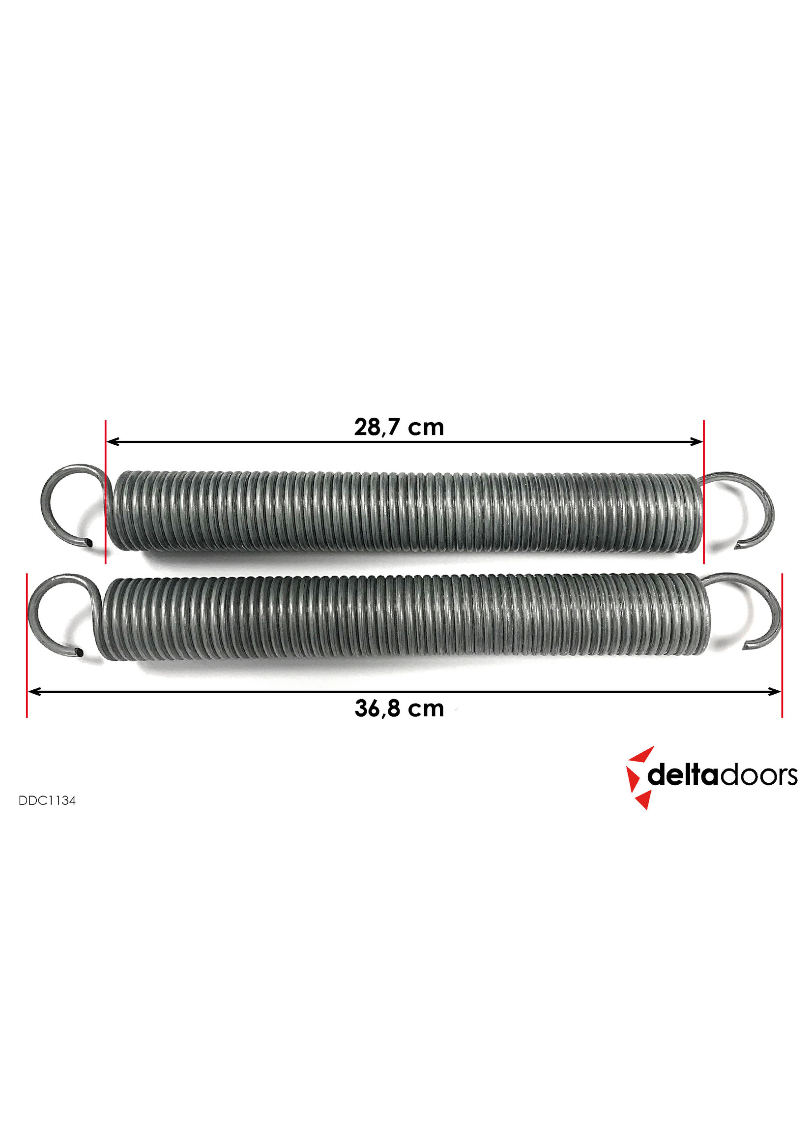 Liftmaster Ressorts de traction pour porte basculante Hörmann longueur 36,8  cm