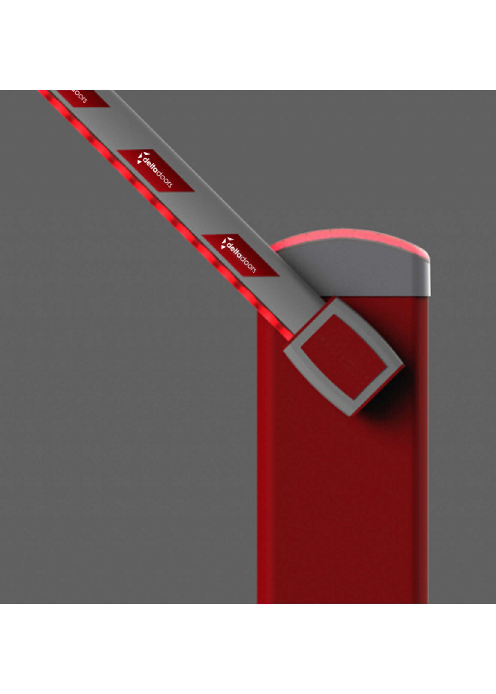 Deltadoors Bravo Opstelling slagboom incl. 5 meter boom met LED verlichting